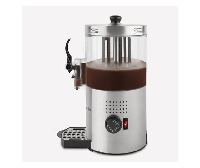 H.Koenig forrócsoki mixer adagoló, SHK800, 3 liter, előkészítés és melegen tartás, 90C termosztát, cseppmentes rendszer, folyama