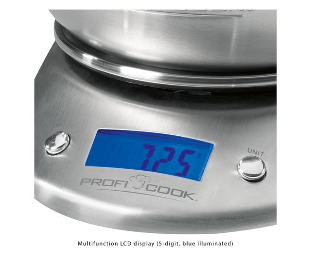 Cantar de bucatarie cu bol, proficook - kw1040