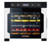Gastroback Dehydrator Pro Aszalógép, 6 rozsdamentes polc, 3 tálcával, hőmérséklet 35-75 C, érintőpanel, LED kijelző, időzítő, fe