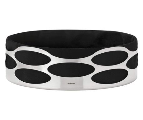 Cos pentru paine Stelton - Embrace, Ø 23 cm, negru