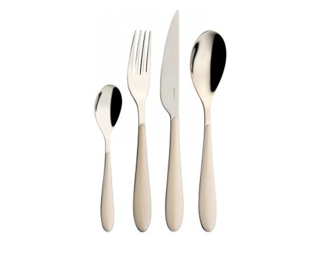 Gioia evőeszköz készlet, Casa Bugatti, 6 személyes – GGAU-023F50, Ivory