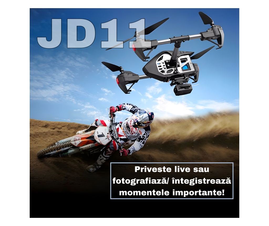 JD11 professzionális drón, 2,0 MP kamera, gravitációs érzékelő ...