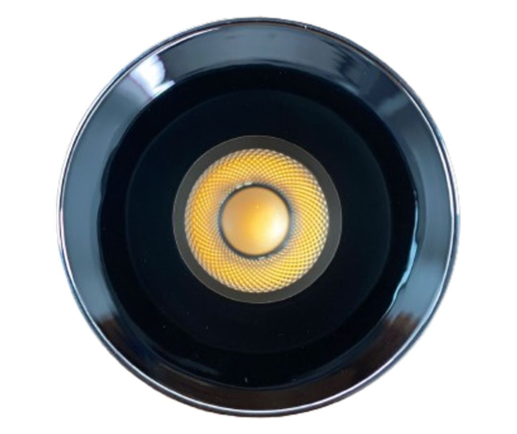 Spot LED COB RFAN, Incastrat, Fara Rama, Lumina Neutra, 4000K, 15W, Gri/Negru - 3