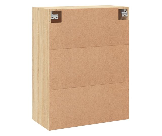 Стенни шкафове, 2 бр, дъб сонома, инженерно дърво