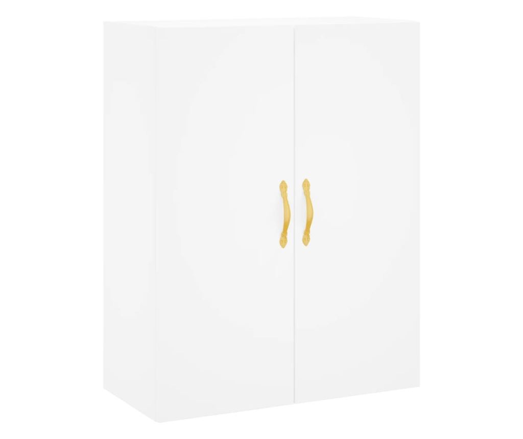 Visoka ormar, bijela, 69,5x34x180 cm, kompozitno drvo - 5