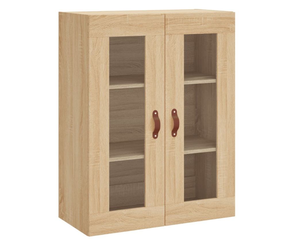 Visoka ormar, hrast sonoma, 69,5x34x180 cm, kompozitno drvo - 5