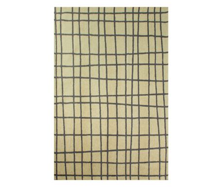 Tepih Lola silver Caro - Creamy Black  200x140cm