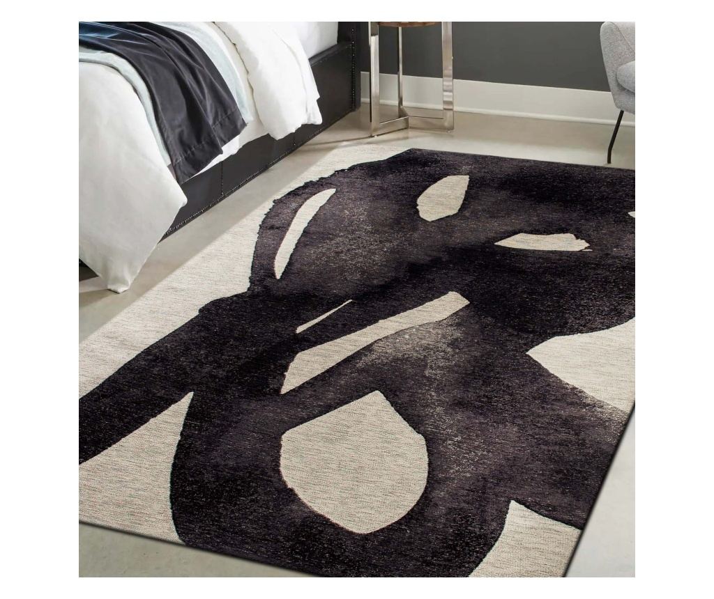Килим Lola silver Swing - Soot  200x140см - 6