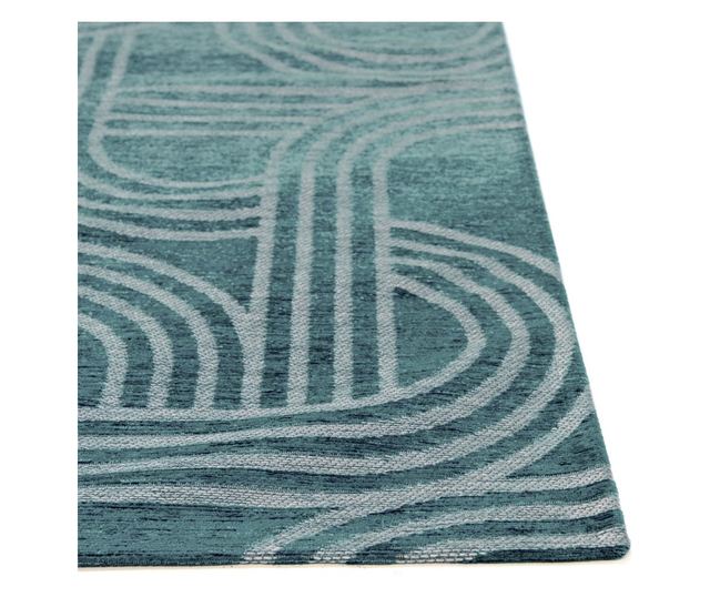 χαλί Lola blue Disco - Blue Glow  240x170cm