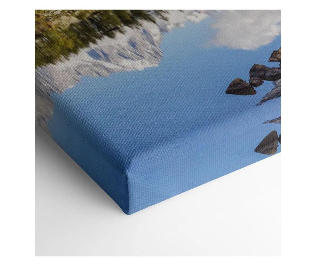 Vászonkép, Mountain Reflection, 90x140 cm - 5