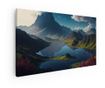 Vászonkép, Red Flower Lake, 60x120 cm thumbnail 3
