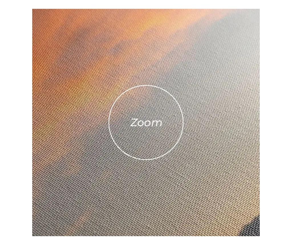 Vászonkép, Simple Sunset Lake, 40x60 cm - 5