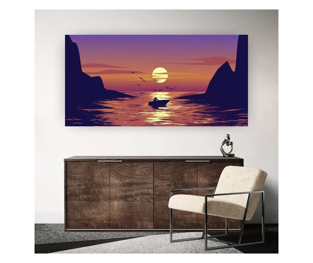 Vászonkép, Sunset Scenery View, 60x120 cm - 4