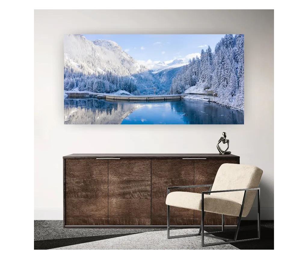 Vászonkép, White Mountain Lake, 50x100 cm - 5