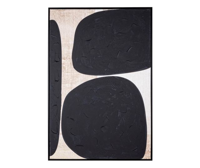 Drzna abstraktna slika na platnu 82,6 cm x 4,3 cm x 122,6 v