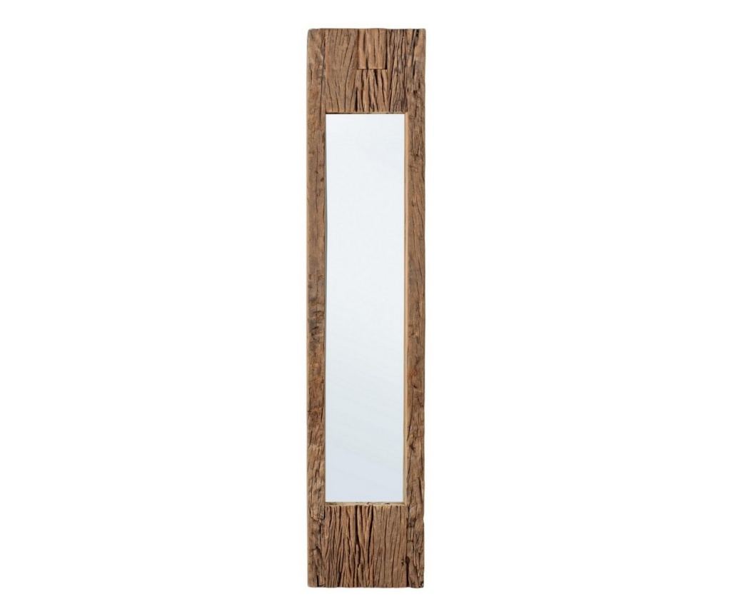 Leseni okvir za stensko ogledalo Rafter Brown 25x4x120 cm - Vivre