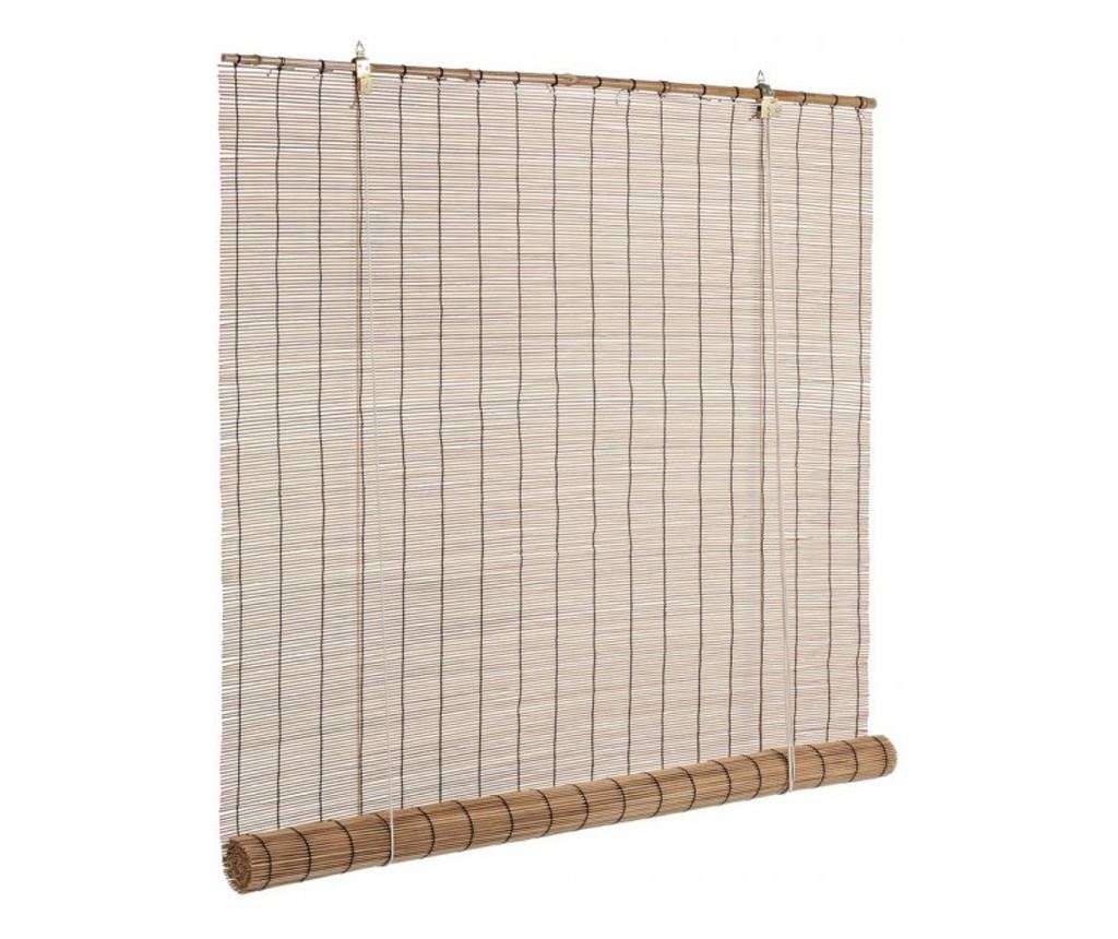 Rolo zavesa iz rjavega bambusa Midollo 120 cm x 260 v - 5