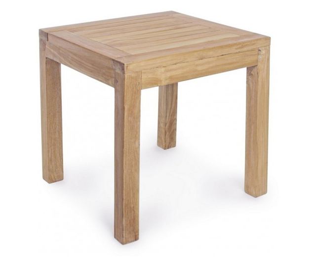 Barna fa asztal 50 cm x 50 cm x 50 h