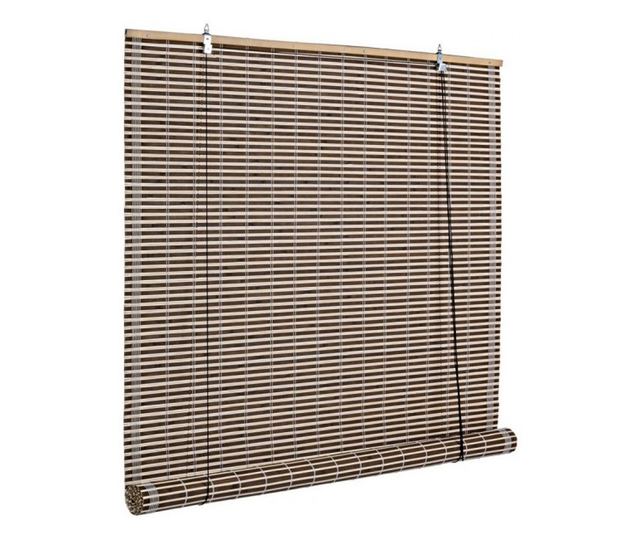 Bambus rolo zavjesa Marsiglia smeđa 120 cm x 260 cm