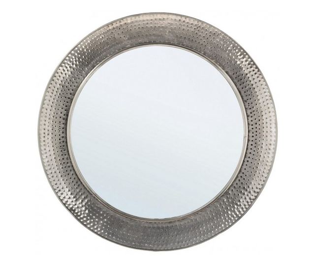 Lustro ścienne Adara 80x11 cm w srebrnej ramie