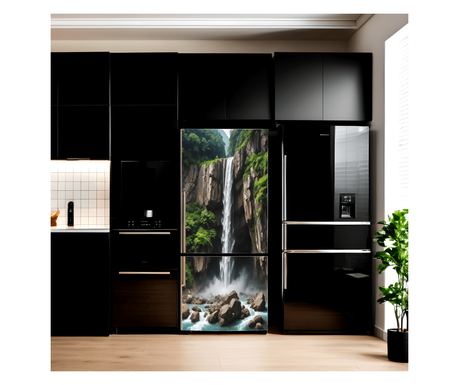 Šarena tiskana folija za ukrašavanje hladnjaka, dimenzije 200 x 90 cm, model: AVX-FR21