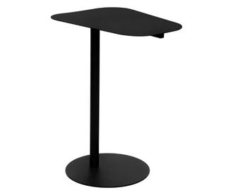 Masuta Side Hdja, metal, negru, 50 x 38 x H. 65 cm