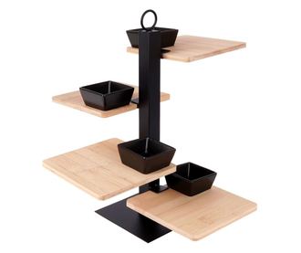 Emeleti Alore tlaltlca, 3 szintes, 32 x 15 x H 27 cm