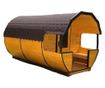 Sauna exterioara - Sauna Uscata - Lemn de brad - Colecția Vitality - Pana la 400cm -