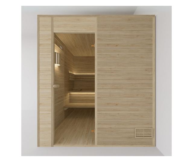 Sauna – Model 4 (2000mm x 2000 x 1900): Modul Compact - 4 Module