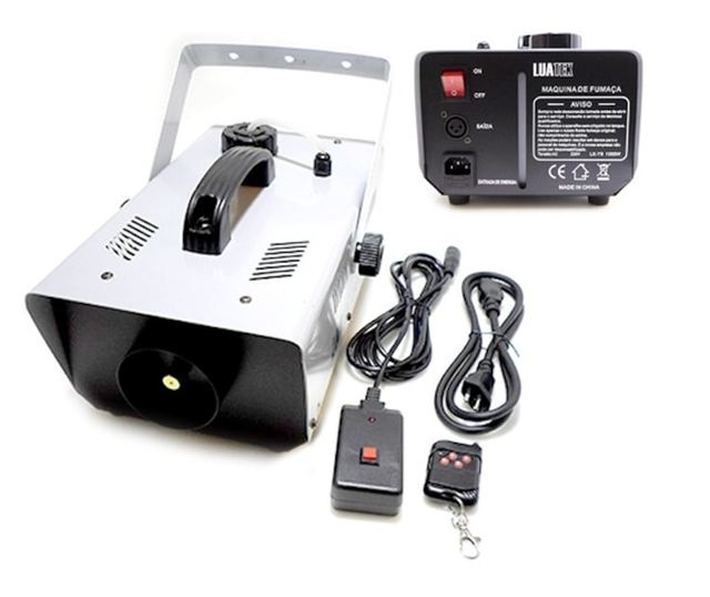 Set Smoke Machine i Balloon Machine 60 w, IdeallStore®, 1200 W, 4,5 l tekućine uključen