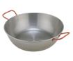 Polírozott Paella mély, füles szeletsütő 24 cm