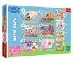 PUZZLE TREFL 10IN1 INTALNESTE-O PE PEPPA PIG