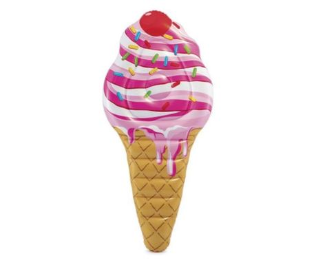 Napihljiva blazina, tip sladoled, Intex 58762 Ice Cream, 2,4 x 1 meter