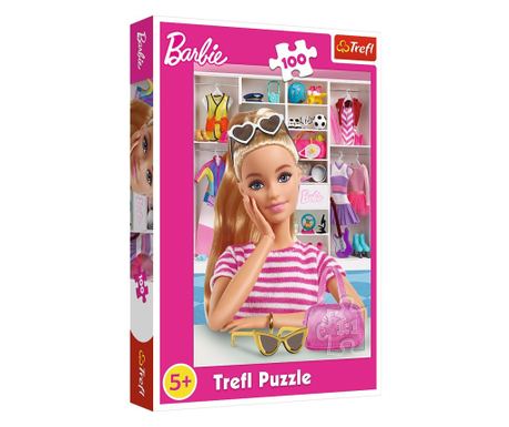 PUZZLE TREFL 100 BARBIE SPOZNAJMO BARBIE