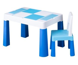 Set stola i stolice Tega Lego Multifun Plava