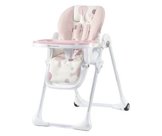 STOLICA ZA HRANJENJE KINDERKRAFT YUMMY, SKLOPIVA, PINK