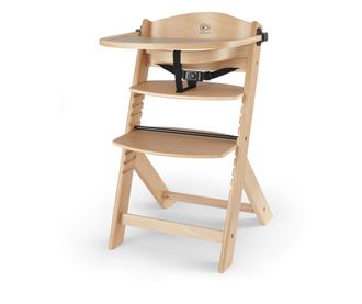 STOLICA ZA HRANJENJE KINDERKRAFT ENOCK, 3 U 1, PRIRODNO DRVO