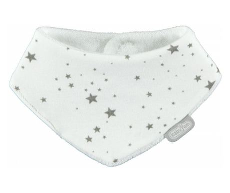 Brisača z dvema stranema tipa šal BabyJem Scarf (Barva: Bela)