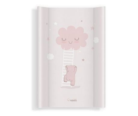 Otroška podloga za previjanje s polnilom 70x47,5 Klups 435 Walk in the Clouds Pink