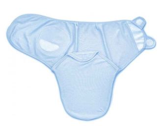 Povoj od pamuka 0-3 mjeseca BabyJem Swaddle (Boja: Siva)