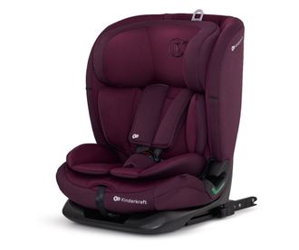 SJEDALICA ZA AUTOMOBIL KINDERKRAFT ONETO3 I-SIZE, 76-150 CM, CHERRY PEARL