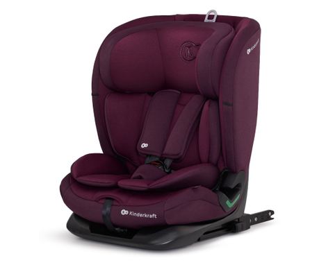 SJEDALICA ZA AUTOMOBIL KINDERKRAFT ONETO3 I-SIZE, 76-150 CM, CHERRY PEARL