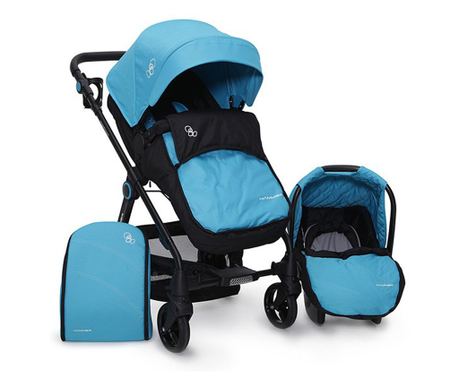 Kolica za djecu koja se transformira Cangaroo Hammer Blue