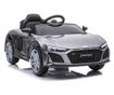 Elektromos Audi R8 gyerek autó, 2 motor, LeanToys, 9045, szürke
