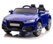 Elektromos autó gyerekeknek, Audi TTRS kék, 2 motor, 3 sebességfokozat, max. terhelhetőség 30 kg