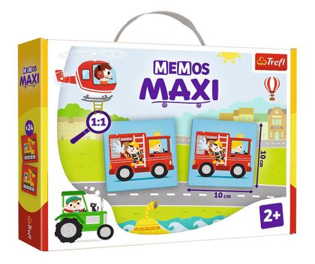 MEMOS MAXI JÁRMŰVEK JÁTÉK