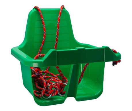 Zelena ljuljačka s naslonom - ROBENTOYS
