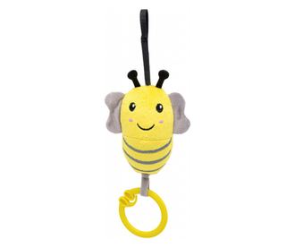 BabyJem Baby vibrációs játék, mackóméh, 6 hónap+ (szín: sárga)