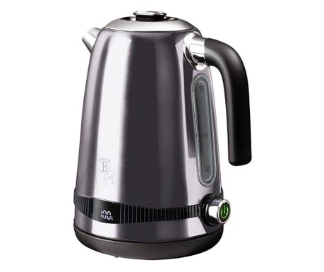 Električno kuhalo za vodu s digitalnim zaslonom, 1.7 L, Carbon Pro Edition, Berlinger Haus, BH 9327