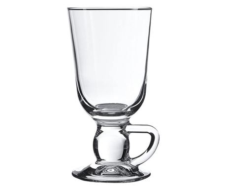 SKLENĚNÉ ŠÁLKY NA KÁVU IRIS 280 ML 2/SADA